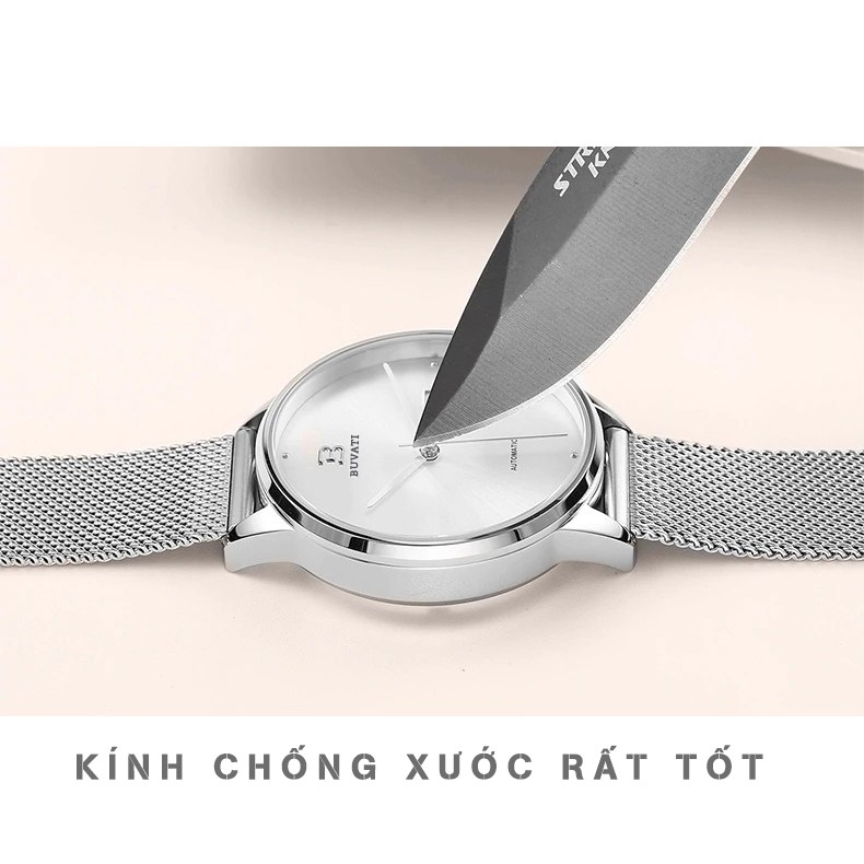 Đồng Hồ Nam BUVATI P8849, Thiết Kế Đậm Chất Anh Quốc, Máy Nhật Siêu Bền