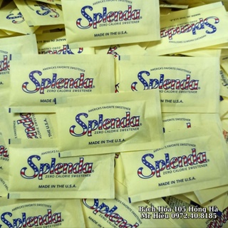 Đường ăn kiêng splenda mỹ combo 50 gói, 100 gói x 1g