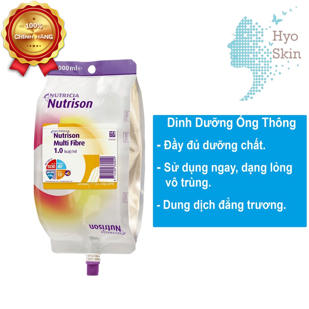 Sữa Nutrison Dinh Dưỡng Chuyên Biệt Qua Ống Thông của Nutricia Hà Lan