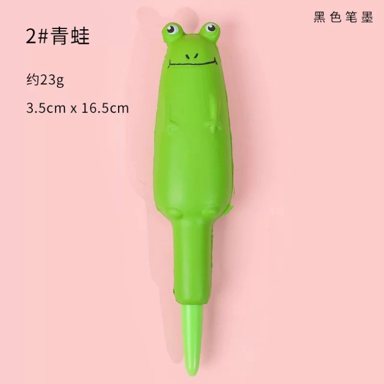 Bút Nước Squishy Pilu Bút Xả Stress Nhiều Hình Siêu Đáng Yêu Có Thể Tháo Rời