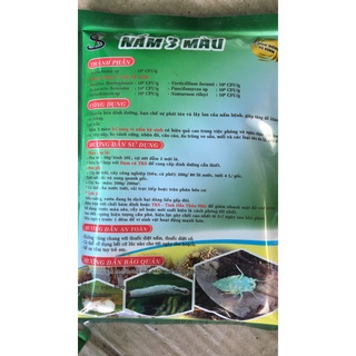 Sản phẩm nấm 3 màu gói 200 gr