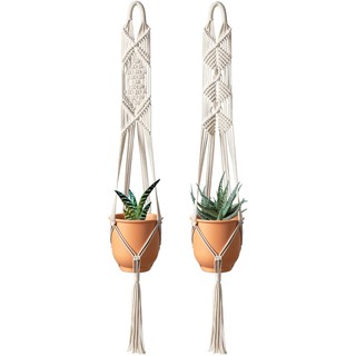 Dây treo cây thắt nút macrame độc đáo - 60cm