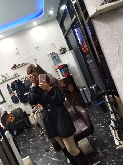 (Sẵn) Đầm sơ mi khoá eo cá tính / Váy sơ mi kèm belt mặc 2 kiểu ( có ảnh thật ) | BigBuy360 - bigbuy360.vn