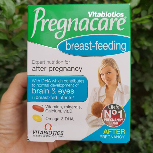 Viên uống tổng hợp cho phụ nữ sau sinh và cho con bú Pregnacare Breast-feeding UK - 𝐁𝐞𝐞_𝐡𝐨𝐮𝐬𝐞