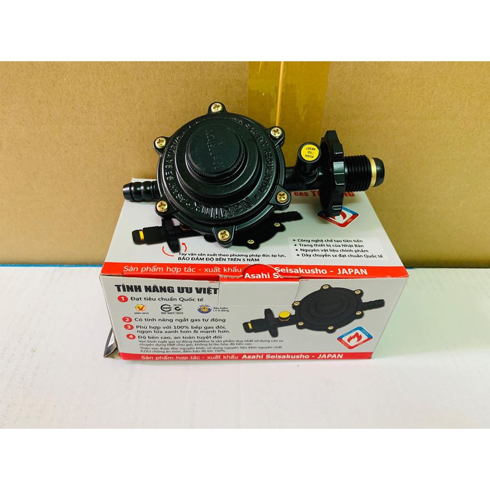 van gas chống cháy nổ Namilux + tặng kèm 1,5m dây Hàn Quốc 3 lớp + đai xiết | BigBuy360 - bigbuy360.vn