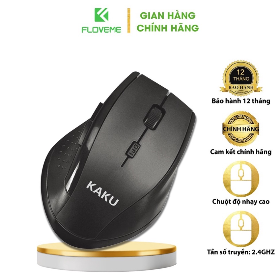 Chuột quang máy tính không dây bluetooth 6 nút chất liệu ABS bền đẹp chuột gaming Floveme - KSC-449 chính hãng .