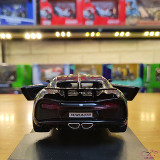 Xe mô hình sắt siêu xe Bugatti Chiron tỉ lệ 1:32