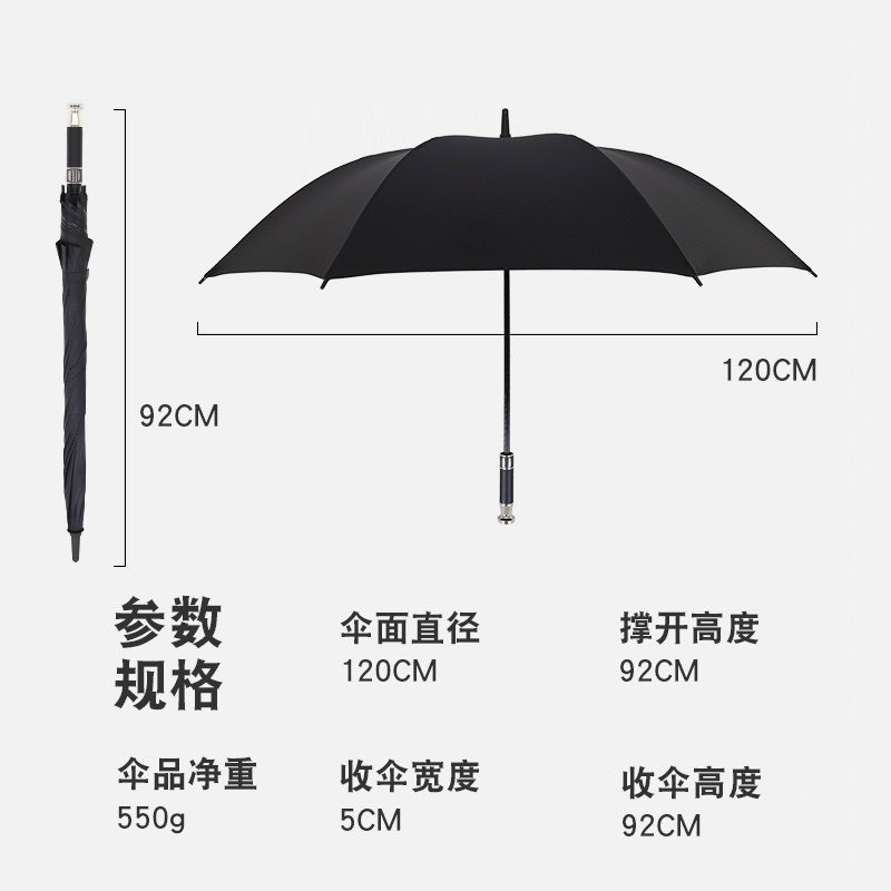 Ô Dù cỡ lớn Che Mưa Che Nắng Chống Tia UV 2 Lớp nan to chống gỉ Cao Cấp phong cách Tán ô rộng 124cm