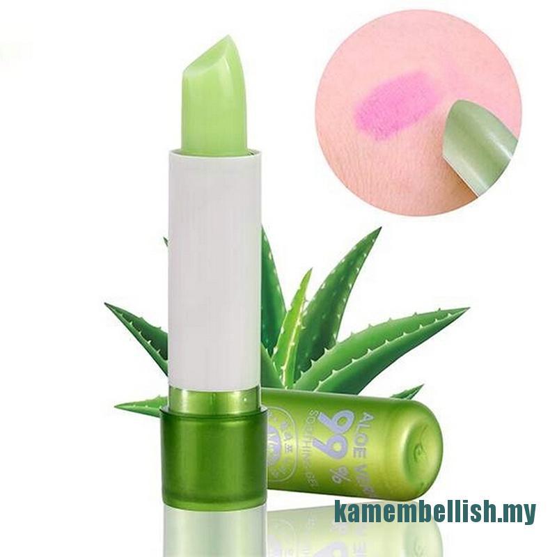 (hàng Mới Về) 1 Son Dưỡng Môi Chiết Xuất Lô Hội Dưỡng Ẩm Lâu Trôi Thay Đổi Màu Sắc Theo Nhiệt Độ | BigBuy360 - bigbuy360.vn