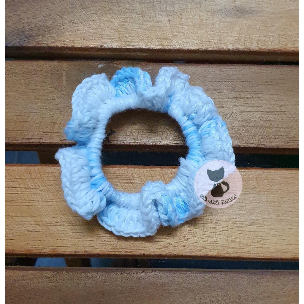 Đồ Cột Tóc Handmade - Dây Cột Tóc bằng Len - Vintage Scrunchies