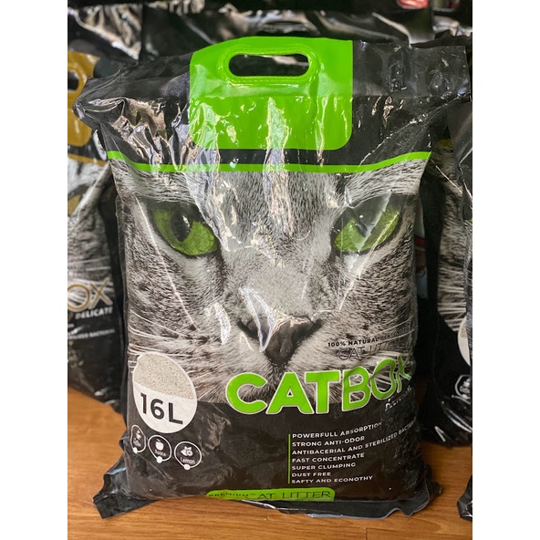 Cát vệ sinh CATBOX 16L cho Mèo