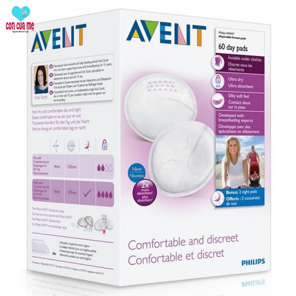 [Chính hãng] Miếng lót thấm sữa dùng 1 lần Philips Avent