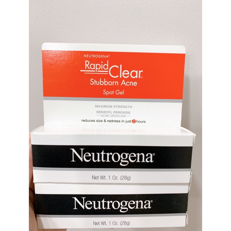 Kem ngừa mụn Neutrogena Rapid Clear Stubborn Ance Spot Gel 28g