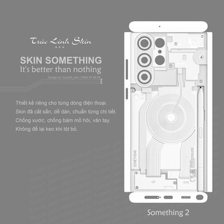 Skin dán điện thoại mẫu Something Nothing (Đã cắt sẵn cho Samsung, iPhone, Oppo, Pixel, Huawei, LG... ) [Mẫu số 2]