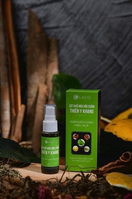 Xịt khử mùi hôi chân Thiên Y Khang