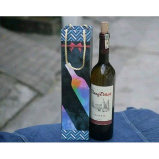 combo 50 túi giấy đựng chai 750ml