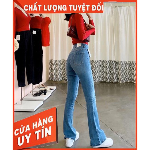 QUẦN JEANS LOE DÁNG DÀI- ống Bass dài jeans mềm giãn | BigBuy360 - bigbuy360.vn