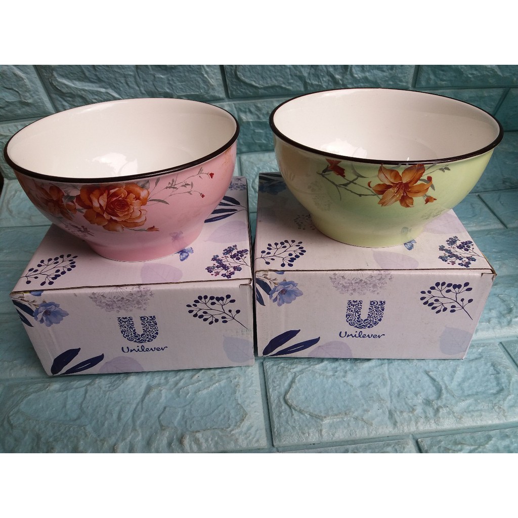 Tô sứ Pastel ngàn hoa 16cm