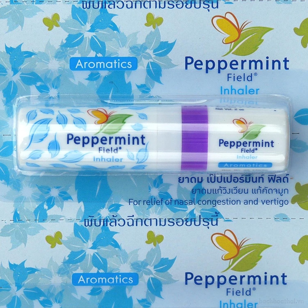 Hít mũi bạc hà Peppermint Field Inhaler Thái Lan