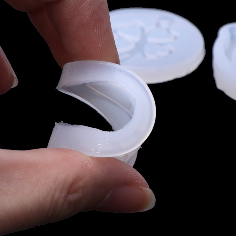 ✿ Khuôn Silicone Làm Móc Khóa Hình Chuông &amp; Cây