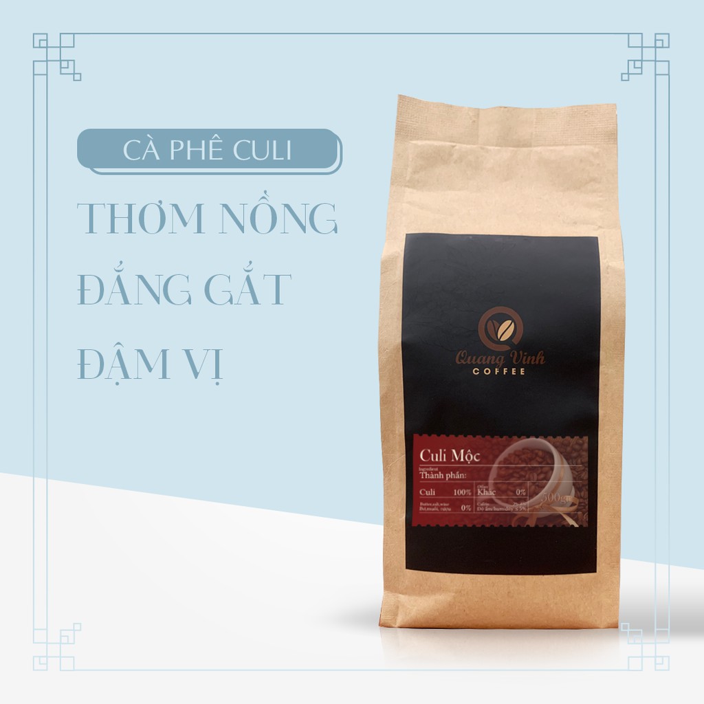Cà phê Culi Mộc Nguyên Chất