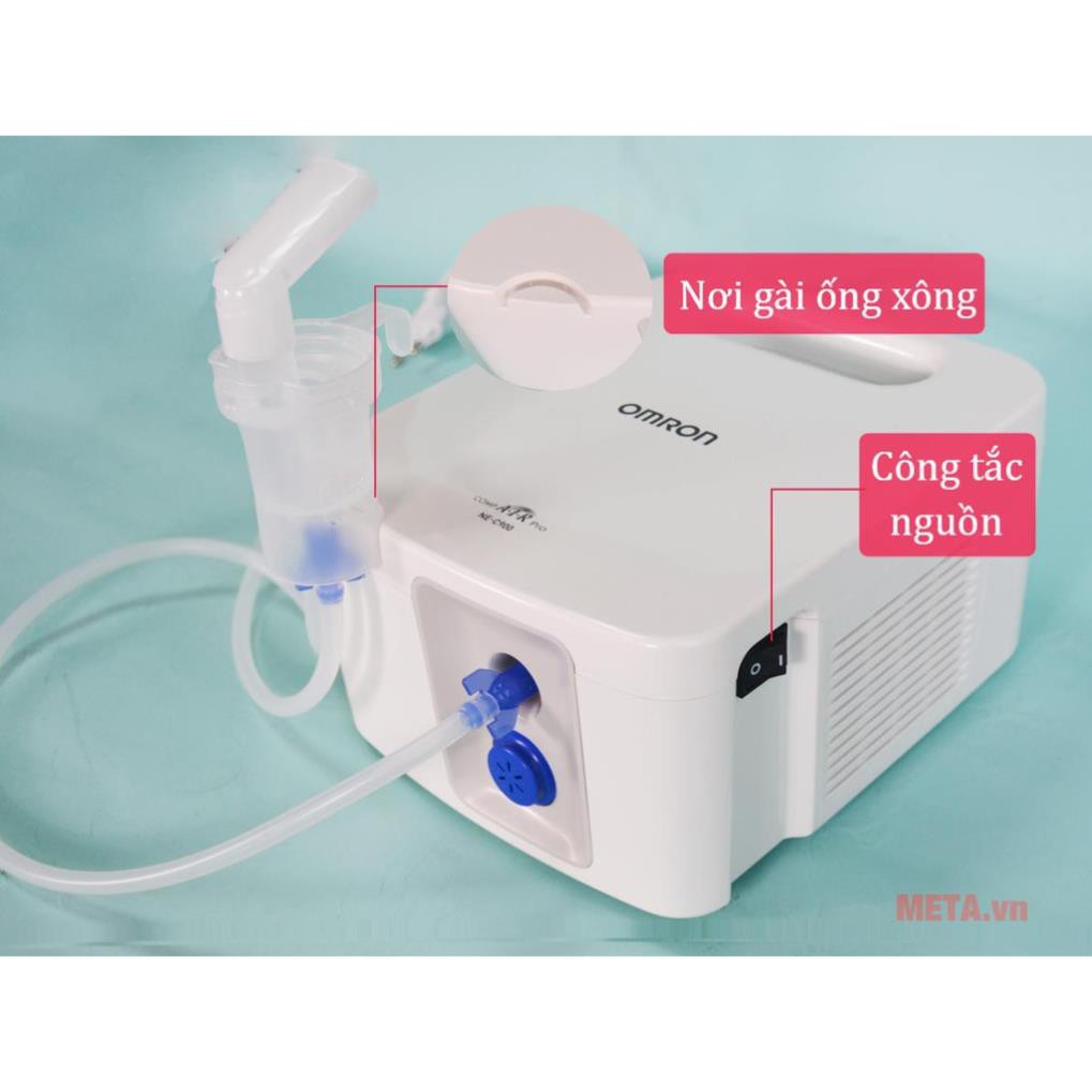 Cốc Đựng Thuốc Máy Xông Mũi Họng Nén Khí Omron NE-C900 - Hàng Chính Hãng