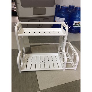 👍🧸 KỆ GIA VỊ CÓ CHỖ ĐỂ THỚT 👍👍