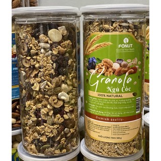 Ngũ cốc dinh dưỡng Granola hộp 500g