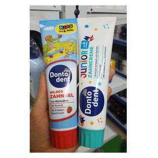 Kem đánh răng DONTODENT dành cho bé {Germany Authentic}