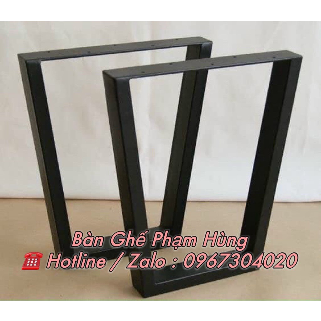 Chân bàn sắt giá rẻ chân bàn me tây