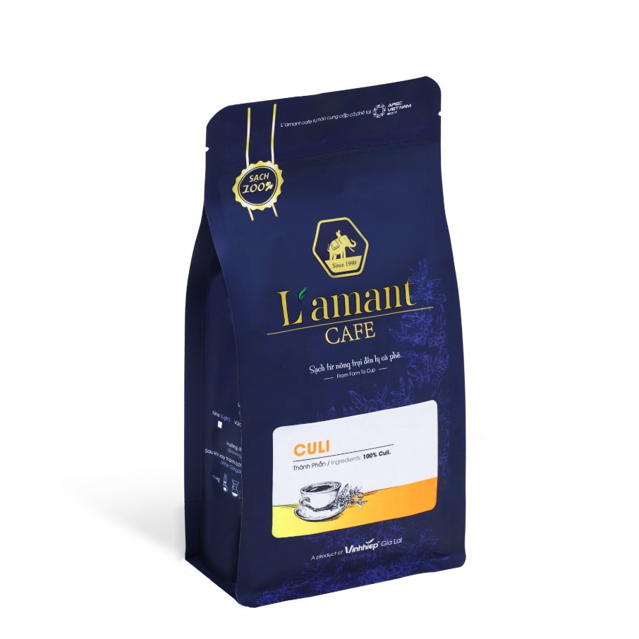 Cà phê rang nguyệt hạt Culi 250gr - L'amant Café Culi Espresso | BigBuy360 - bigbuy360.vn