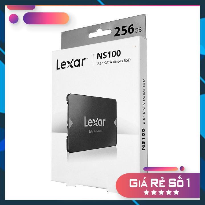 Ổ cứng SSD 2.5 inch SATA Lexar NS100 512GB, 256GB, 128GB - bảo hành 3 năm SD01 SD02 SD03