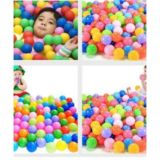 Combo 100 bóng nhựa dành cho bé