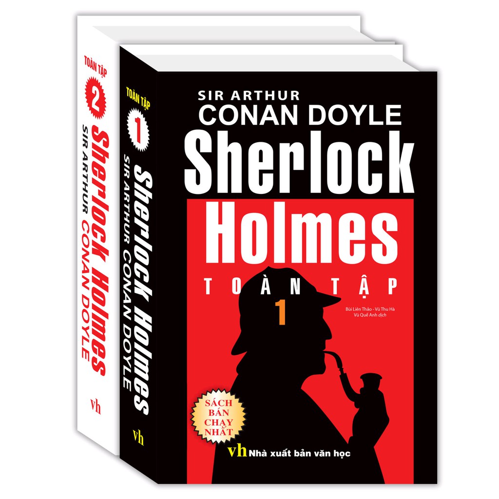 Sách Sherlock Holmes toàn tập (2 tập) - Bìa Cứng