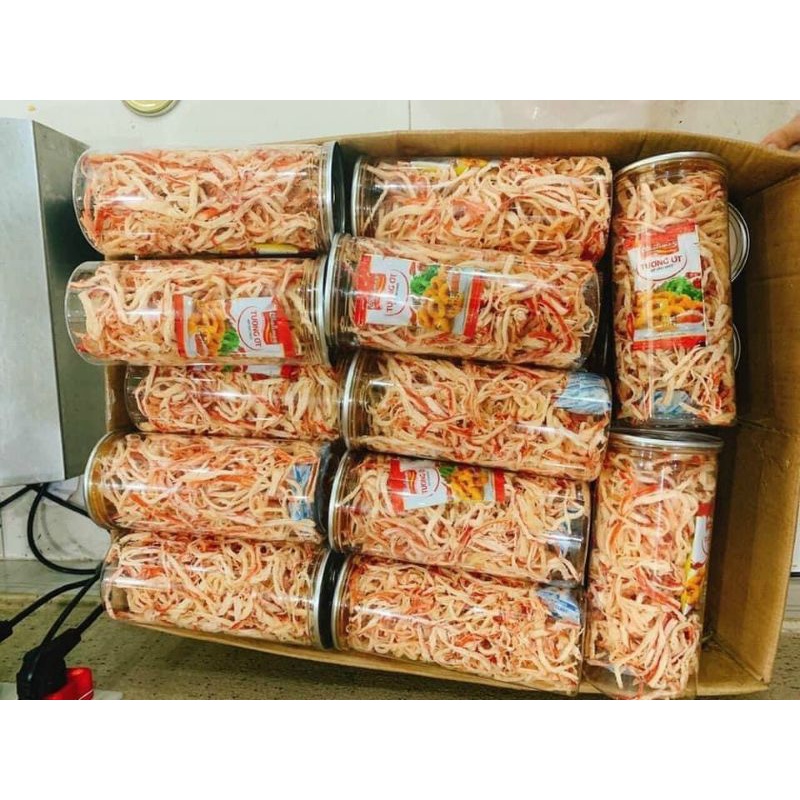 250gr Mực Xé Sợi Hấp Nước Dừa LOẠI NGON FREESHIP ĐƠN TỪ 50K