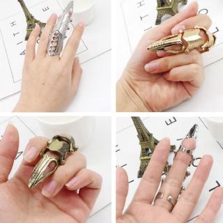Nhẫn Móng Vuốt Màu Vàng Bạc