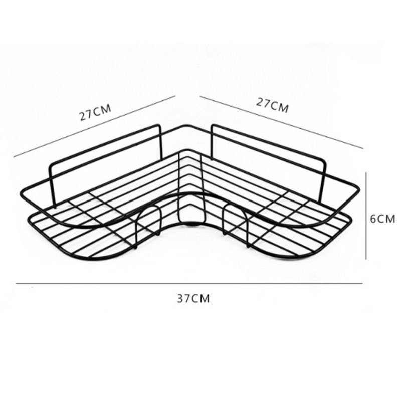 Giá Để Đồ Hình Tam Giác Gắn Tường Cho Nhà Tắm / Nhà Bếp