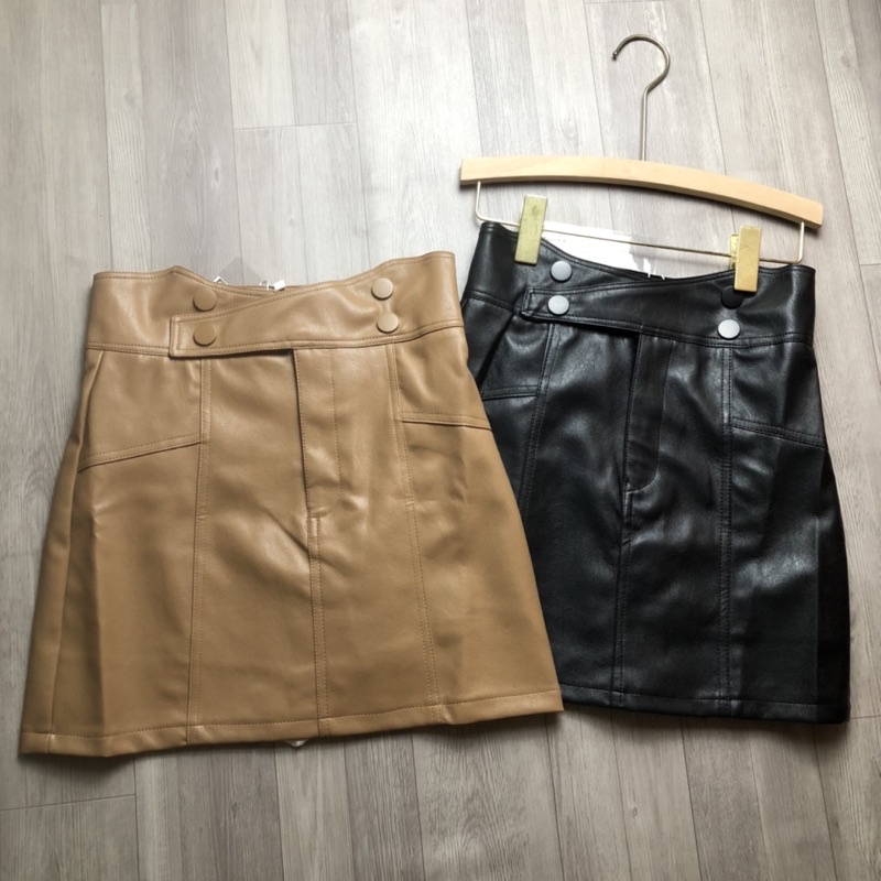 Chân váy da 4 cúc cạp siêu cao mã 8816 | BigBuy360 - bigbuy360.vn