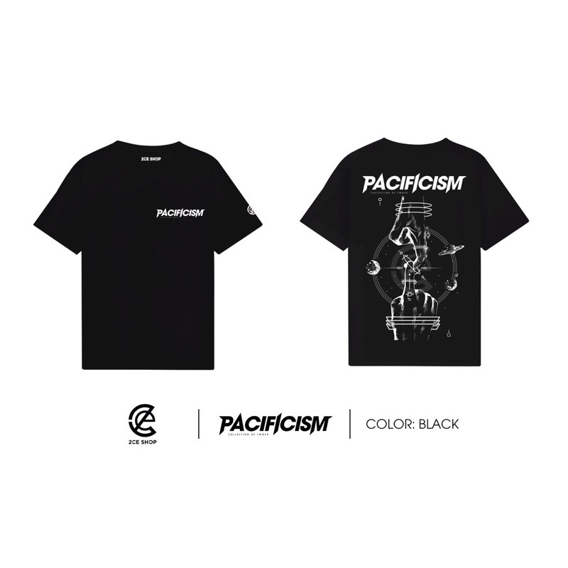 Áo Thun Tee PACIFICISM - Trắng - Đen // TWOCE BRAND