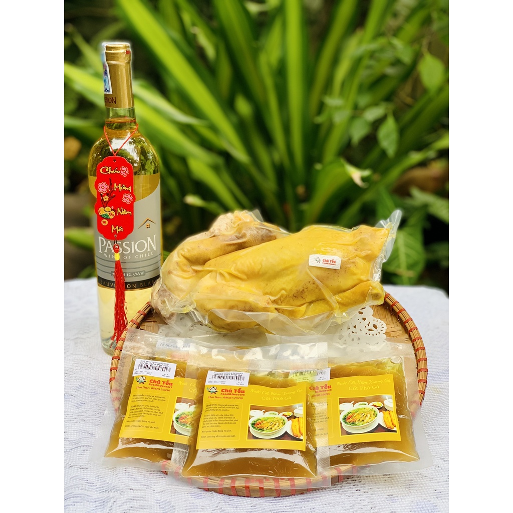 NƯỚC CỐT PHỞ GÀ NẤU ĐƯỢC 6-7 BÁT PHỞ