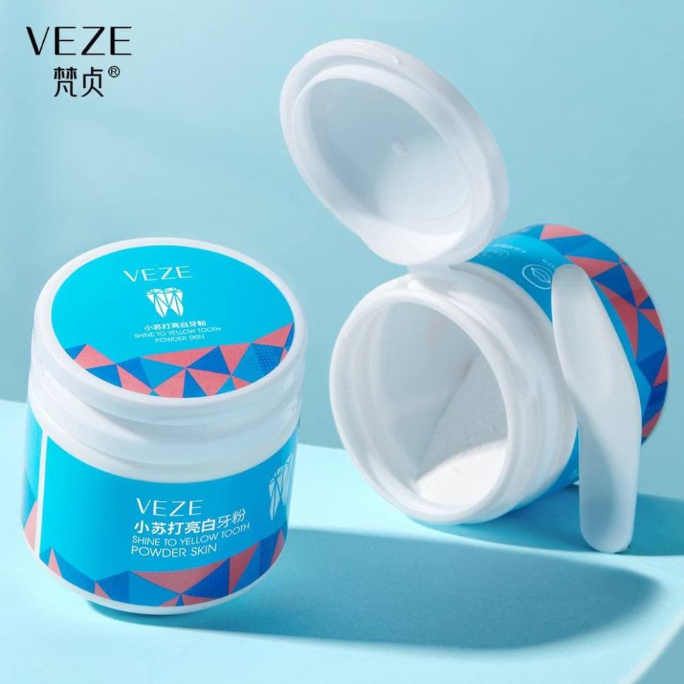 Bột Đánh Răng Tẩy Trắng vệ sinh răng miệng loại bỏ mảng bám chất lượng cao ZUZUcosmetic