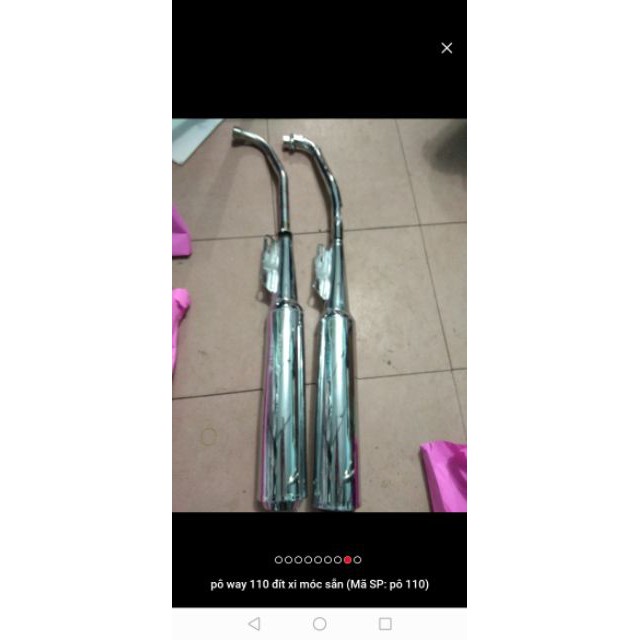 Pô Wave 110 móc căng way 110