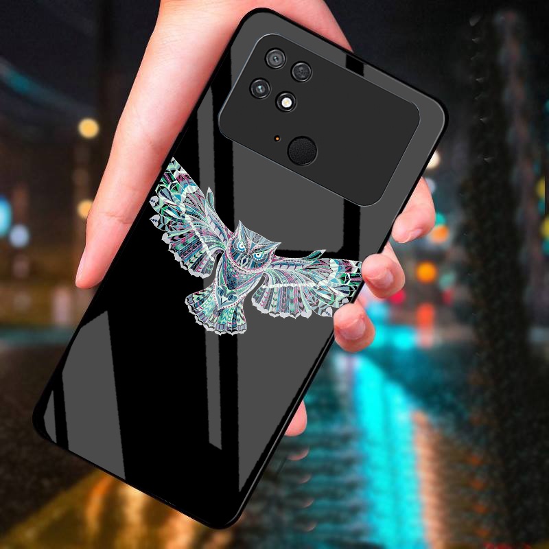 Ốp Lưng XIAOMI POCO C40 mặt kính cường lực cao cấp thiết kế riêng
