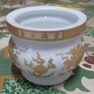 lư nhan rồng trắng