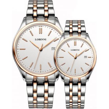 Đồng hồ đôi chính hãng LOBINNI L3017-1