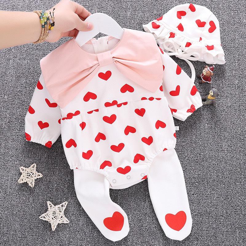 Set trang phục sơ sinh cực yêu cho bé