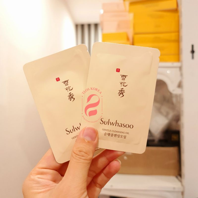 1 Sample Dầu tẩy trang tái tạo da Sulwhasoo Gentle Cleansing Oil