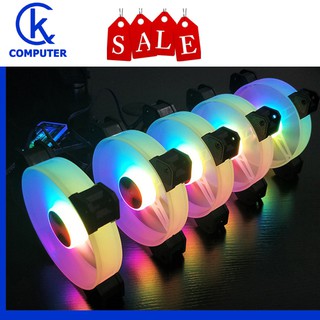 Fan rgb coolmoon y1 - quạt tản nhiệt máy tính