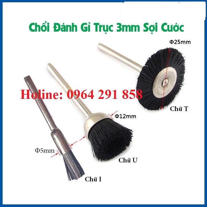 Chổi cước đánh bóng làm sạch sản phẩm cán 3mm