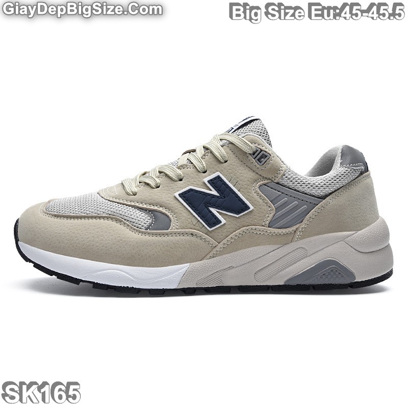 Giày Sneaker New-Balance,  giày thể thao big size cỡ lớn EU:45-45.5 cho nam chân to